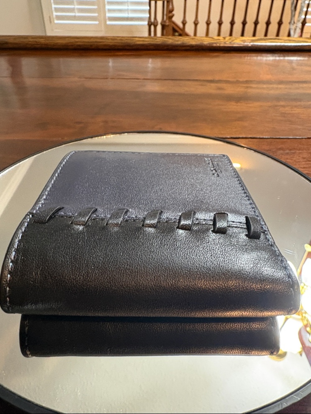 COACH Men’s Color Blocked Bi-fold Wallet - Picture 5 of 12
